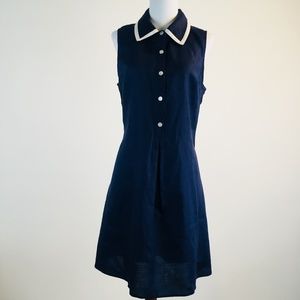 The Limited Navy Blue Dress Sleeveless Size Small